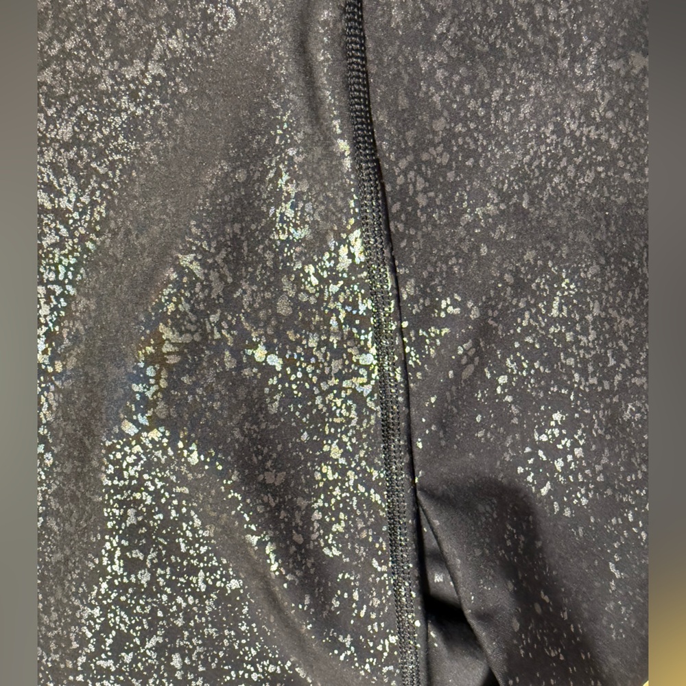 Peloton Black Sparkle Flex Leggings – High Waist Shimmer Activewear